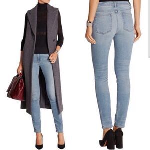 Denim x Alexander wang NWT 001 skinny leg high rise indigo fade wash 27